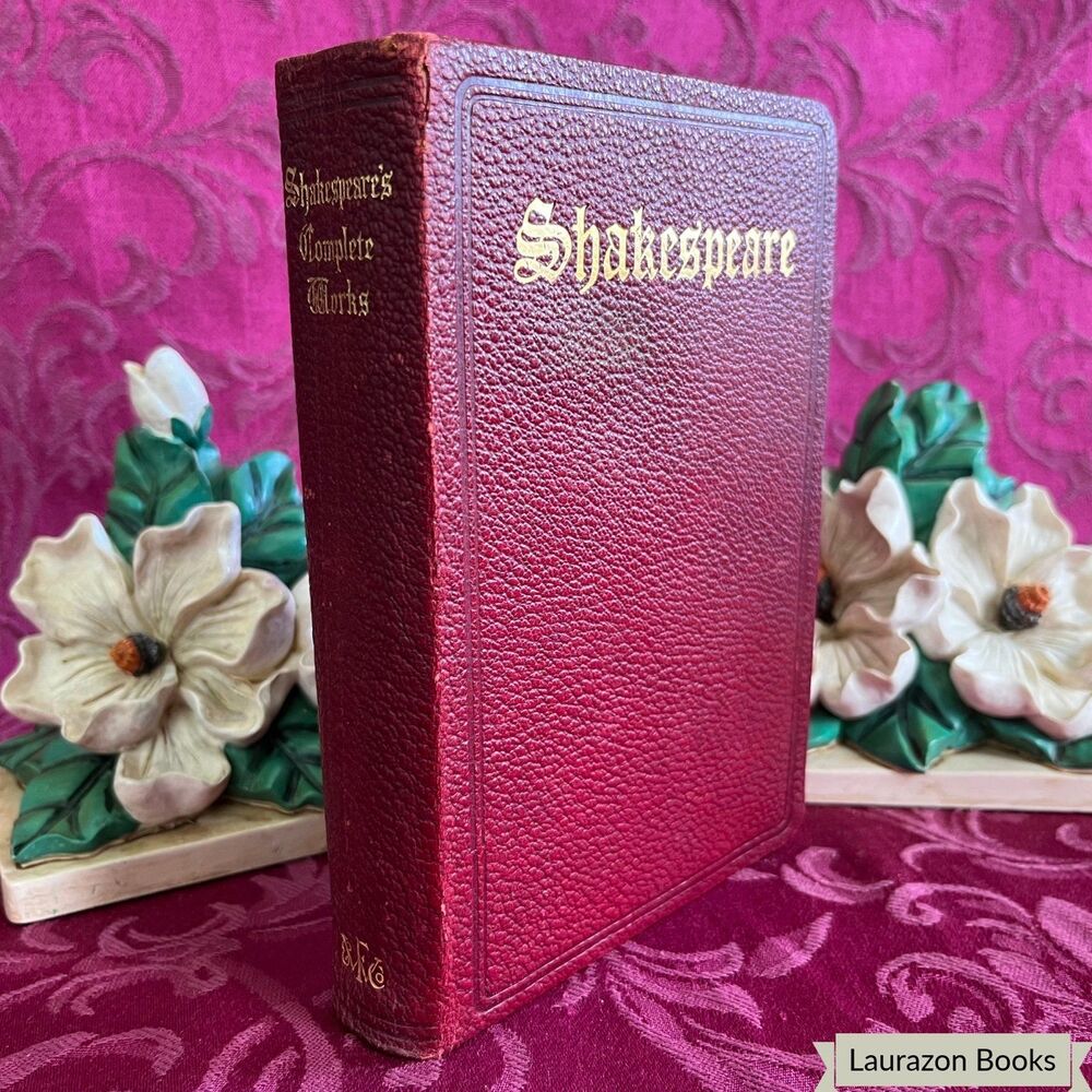 Ca 1938 The Complete Works of William Shakespeare, Vintage Book, Funk & Wagnalls